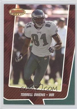 2005 Bowman's Best - [Base] - Red #4 - Terrell Owens /499