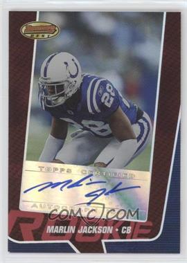 2005 Bowman's Best - [Base] - Red #73.2 - Rookie Autograph - Marlin Jackson /199