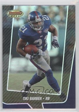 2005 Bowman's Best - [Base] #1 - Tiki Barber