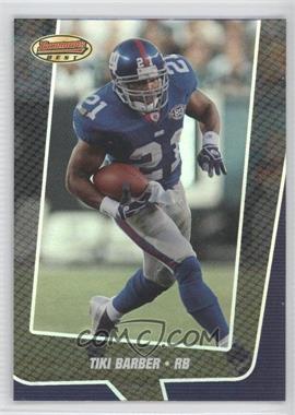 2005 Bowman's Best - [Base] #1 - Tiki Barber