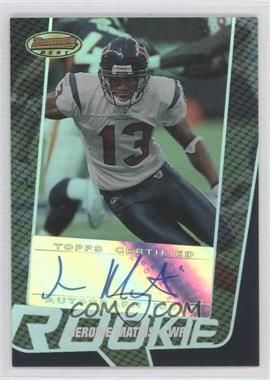 2005 Bowman's Best - [Base] #145 - Rookie - Jerome Mathis /999