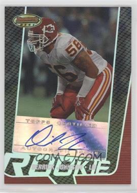 2005 Bowman's Best - [Base] #162 - Rookie - Derrick Johnson /999