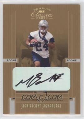2005 Donruss Classics - [Base] - Significant Signatures Bronze #184 - Rookie - Marion Barber III /75 [EX to NM]