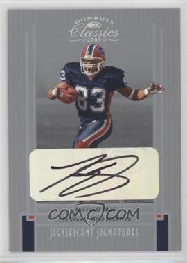 2005 Donruss Classics - [Base] - Significant Signatures Silver #11 - Lee Evans /50