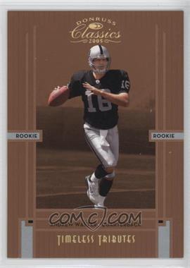 2005 Donruss Classics - [Base] - Timeless Tributes Bronze #222 - Rookie - Andrew Walter /100