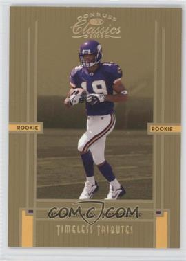 2005 Donruss Classics - [Base] - Timeless Tributes Gold #206 - Rookie - Troy Williamson /25
