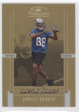 2005 Donruss Classics - [Base] - Timeless Tributes Gold #207 - Rookie - Mike Williams /25