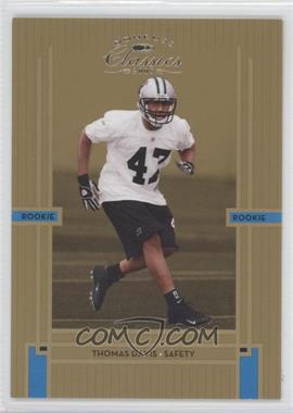 2005 Donruss Classics - [Base] #156 - Rookie - Thomas Davis /1999