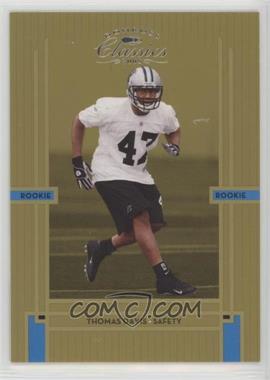 2005 Donruss Classics - [Base] #156 - Rookie - Thomas Davis /1999