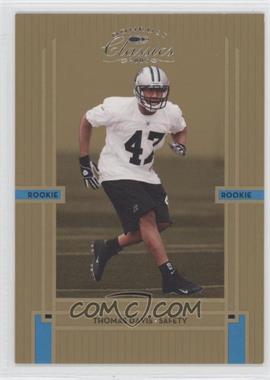 2005 Donruss Classics - [Base] #156 - Rookie - Thomas Davis /1999