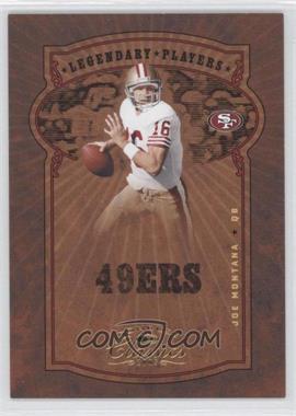 2005 Donruss Classics - Legendary Players - Gold #L-18 - Joe Montana /250