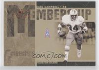 Earl Campbell #/1,000