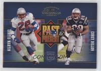 Curtis Martin, Corey Dillon [EX to NM] #/250