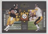 Terry Bradshaw, Ben Roethlisberger #/250