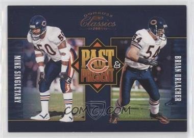 2005 Donruss Classics - Past & Present #PP-4 - Mike Singletary, Brian Urlacher /1000