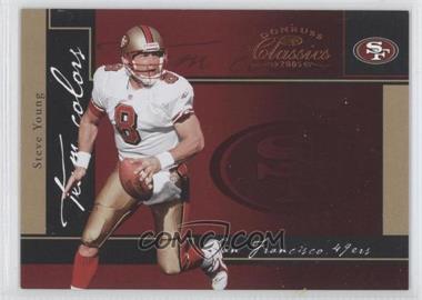 2005 Donruss Classics - Team Colors #TC-15 - Steve Young /1000