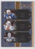 Johnny Unitas, Peyton Manning, Don Shula #/500