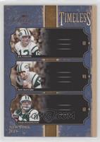 Joe Namath, Don Maynard, Chad Pennington #/1,000