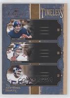 Fran Tarkenton, Eli Manning, Lawrence Taylor #/1,000