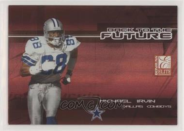 2005 Donruss Elite - Back to the Future - Red #BF-7 - Michael Irvin, Keyshawn Johnson /250