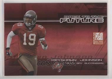 2005 Donruss Elite - Back to the Future - Sample Red #BF-14 - Keyshawn Johnson, Michael Clayton