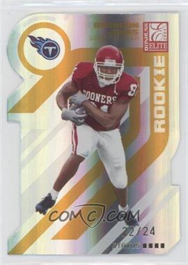 2005 Donruss Elite - [Base] - Status Gold Die-Cut #115 - Brandon Jones /24