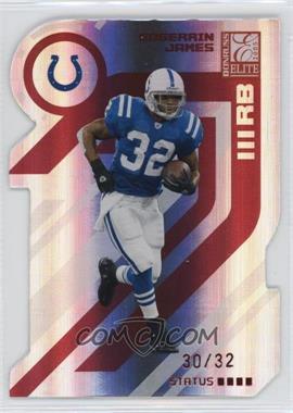 2005 Donruss Elite - [Base] - Status Red Die-Cut #40 - Edgerrin James /32