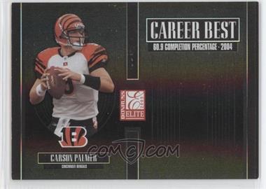 2005 Donruss Elite - Career Best - Black #CB-8 - Carson Palmer /250