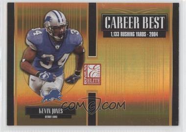 2005 Donruss Elite - Career Best - Gold #CB-28 - Kevin Jones /500