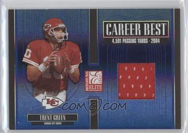 2005 Donruss Elite - Career Best - Jerseys #CB-47 - Trent Green /175