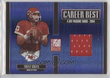 2005 Donruss Elite - Career Best - Jerseys #CB-47 - Trent Green /175