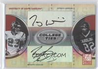 Dunta Robinson, Troy Williamson #/50