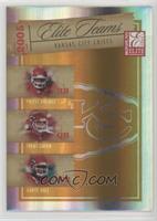 Priest Holmes, Trent Green, Dante Hall #/250