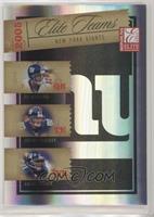 Eli Manning, Jeremy Shockey, Amani Toomer #/1,000