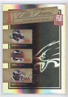 Donovan McNabb, Terrell Owens, Brian Westbrook #/1,000