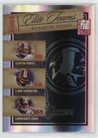 Clinton Portis, LaVar Arrington, Laveranues Coles #/1,000