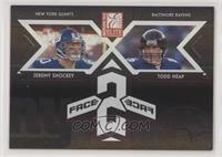 Jeremy Shockey, Todd Heap [EX to NM] #/500