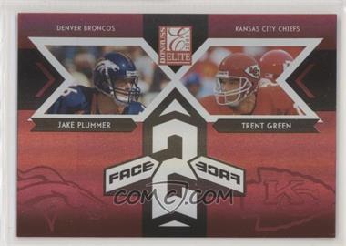 2005 Donruss Elite - Face 2 Face - Red #CB-19 - Jake Plummer, Trent Green /250 [EX to NM]