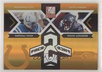 Marshall Faulk, Shaun Alexander #/1,000