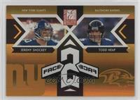 Jeremy Shockey, Todd Heap [EX to NM] #/1,000