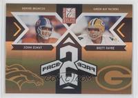 John Elway, Brett Favre #/1,000