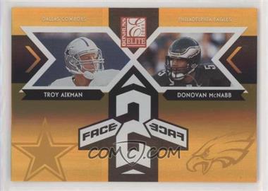 2005 Donruss Elite - Face 2 Face #CB-7 - Troy Aikman, Donovan McNabb /1000