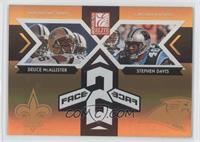 Deuce McAllister, Stephen Davis #/1,000