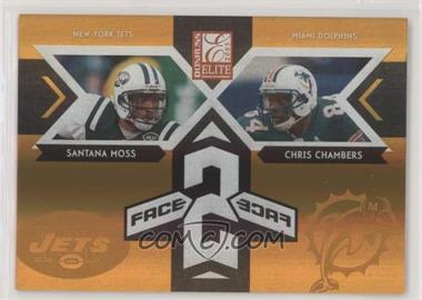 2005 Donruss Elite - Face 2 Face #FF-21 - Santana Moss, Chris Chambers /1000