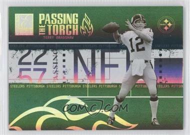 2005 Donruss Elite - Passing the Torch - Green #PT-24 - Ben Roethlisberger, Terry Bradshaw /250