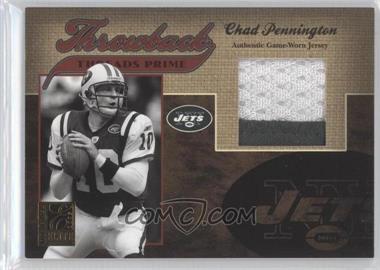 2005 Donruss Elite - Throwback Threads - Prime #TT-6 - Chad Pennington /25