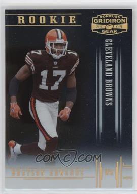 2005 Donruss Gridiron Gear - [Base] - Gold #103 - Rookie - Braylon Edwards /100