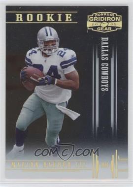 2005 Donruss Gridiron Gear - [Base] - Gold #134 - Rookie - Marion Barber III /100