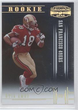 2005 Donruss Gridiron Gear - [Base] - Gold #148 - Rookie - Otis Amey /100