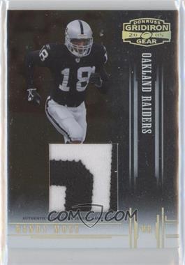 2005 Donruss Gridiron Gear - [Base] - Jersey Nameplate #79 - Randy Moss /12